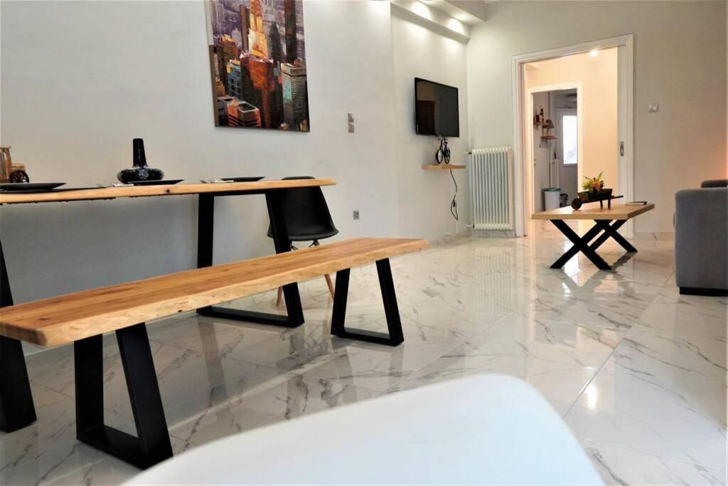 Athens Central 3Bd Apartment Next To Metro Luxury Buitenkant foto