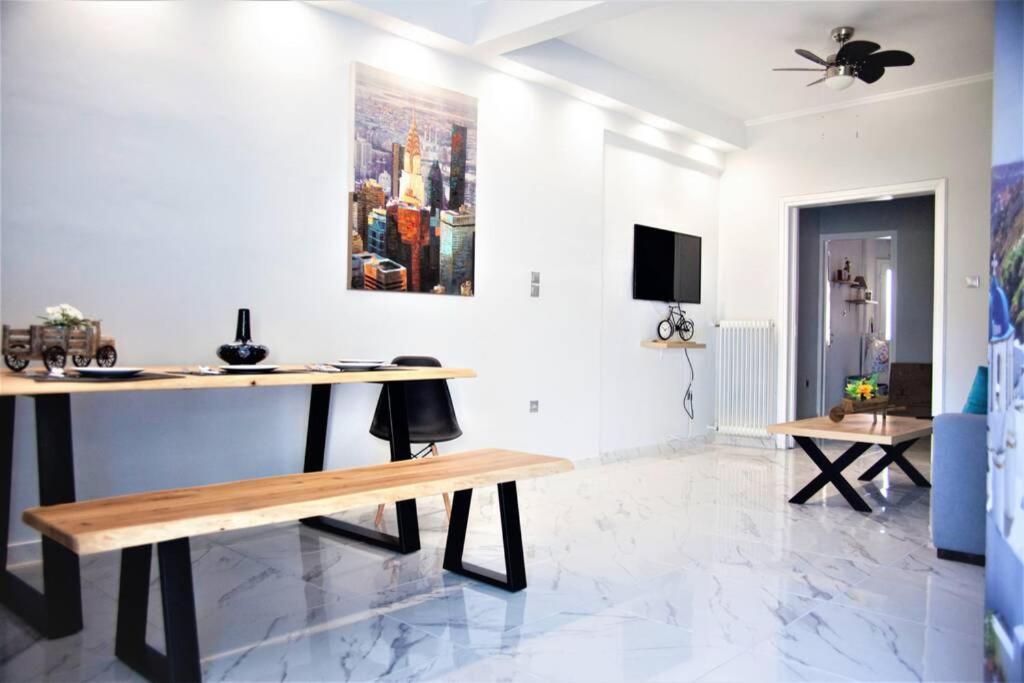 Athens Central 3Bd Apartment Next To Metro Luxury Buitenkant foto